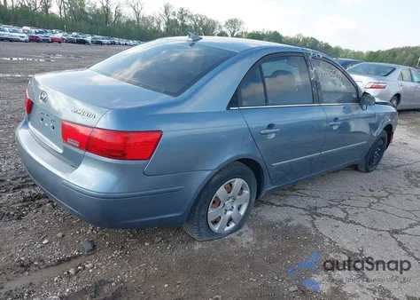 2009 Hyundai Sonata Gls из США, поврежденный, VIN 5NPET46C39H466317